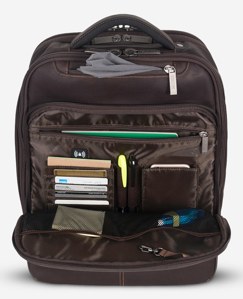 Colombian Leather Backpack