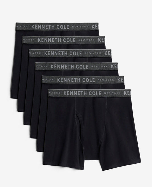 Cotton Stretch Boxer Briefs 6-Pack