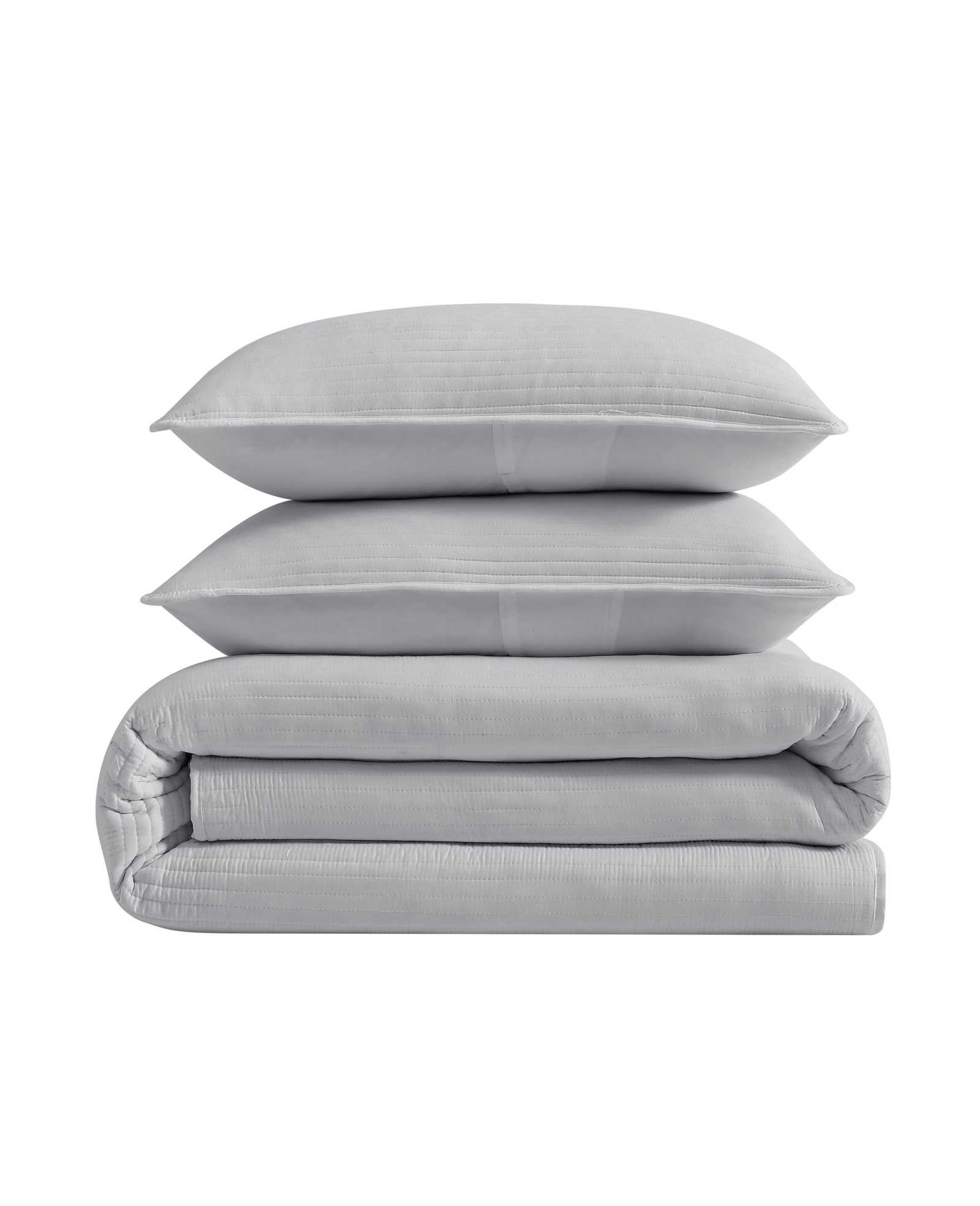Washed Channel Quilt Set