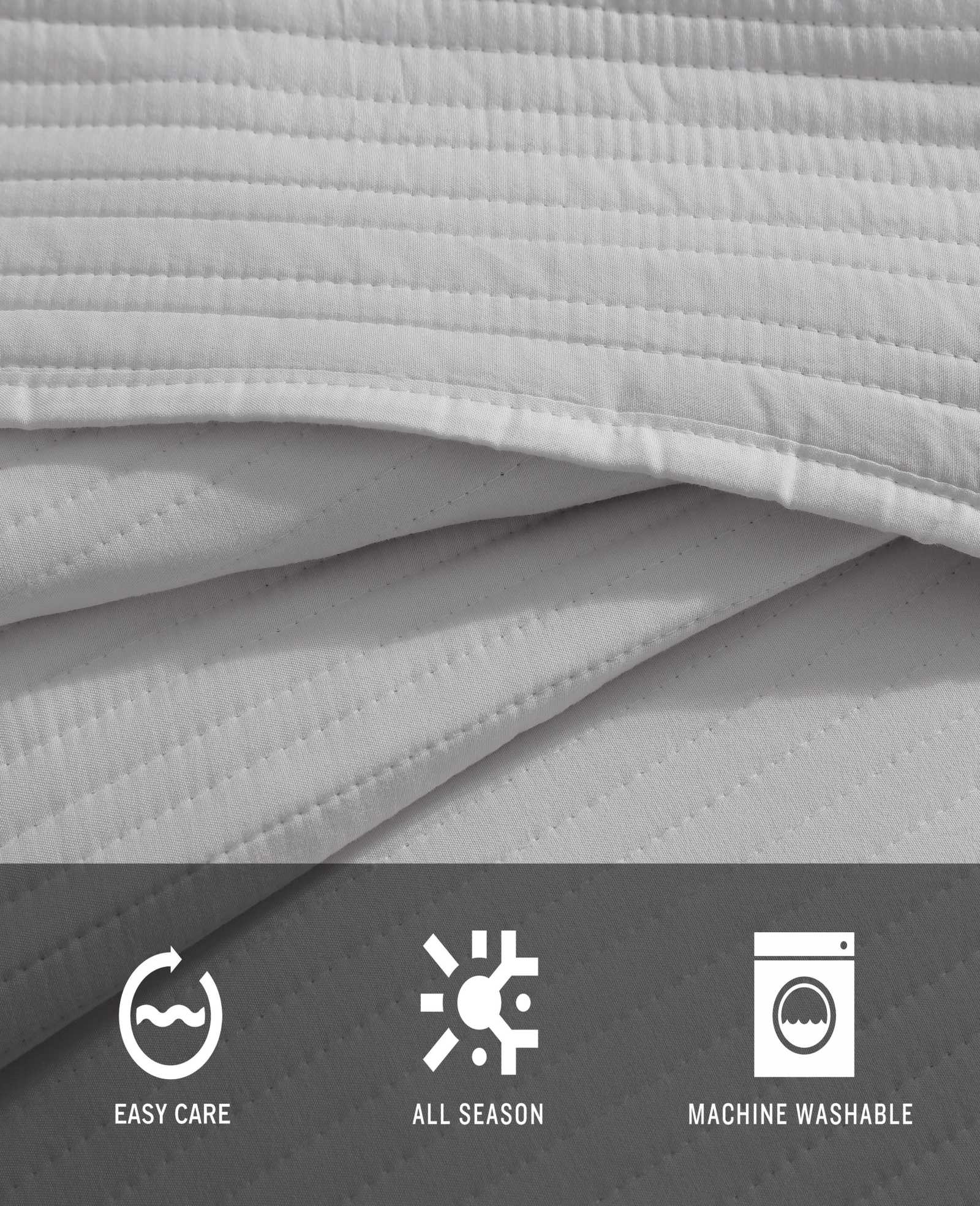 Washed Channel Quilt Set