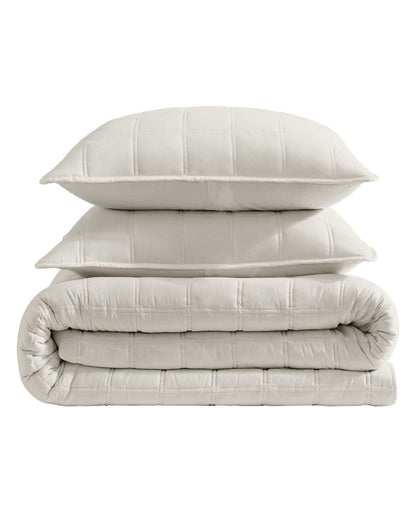 Stonewashed Quilt Set