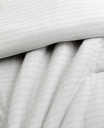 Space Dye Grid Comforter Set