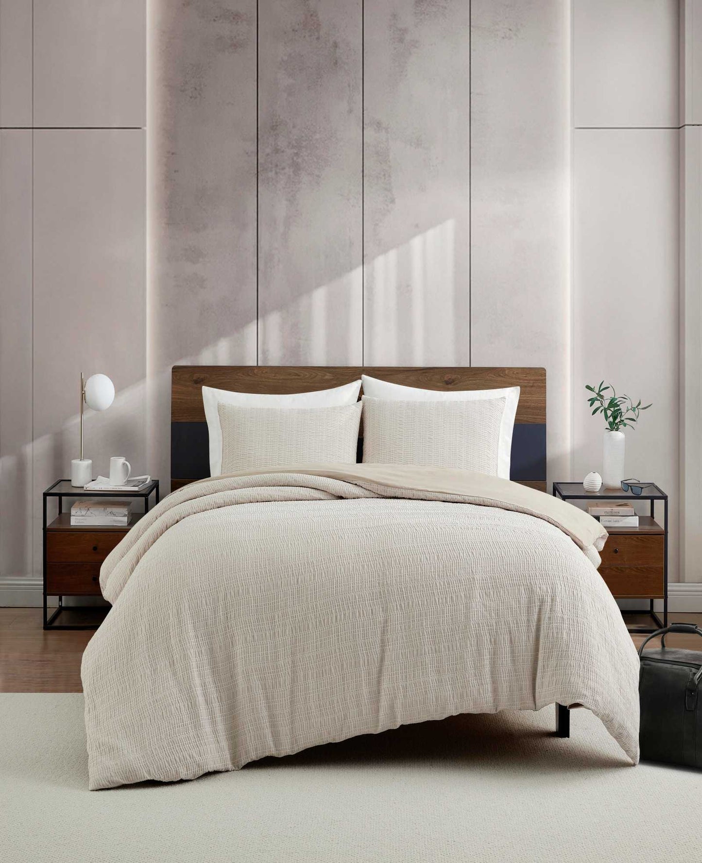 Stitched Gauze Comforter Set