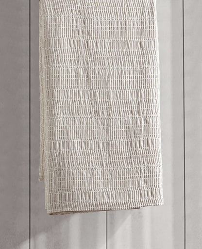 Stitched Gauze Comforter Set