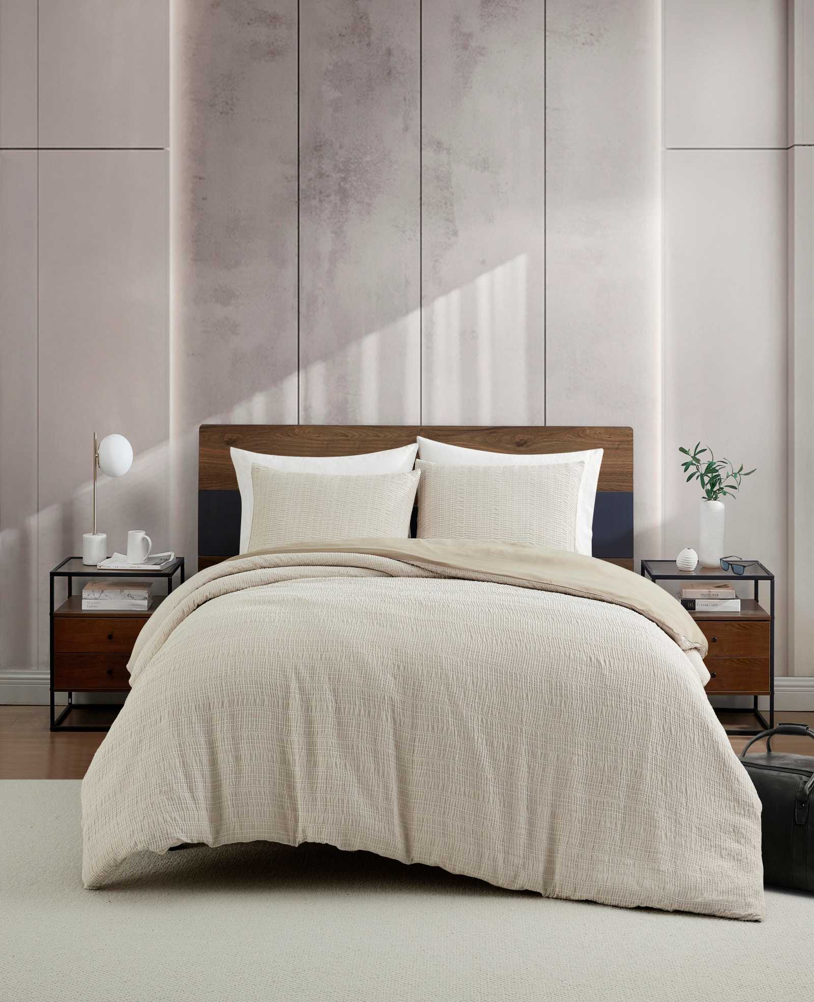 Stitched Gauze Comforter Set