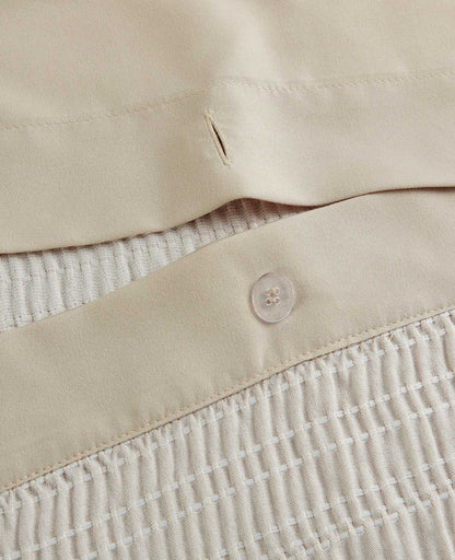 Stitched Gauze Duvet Set