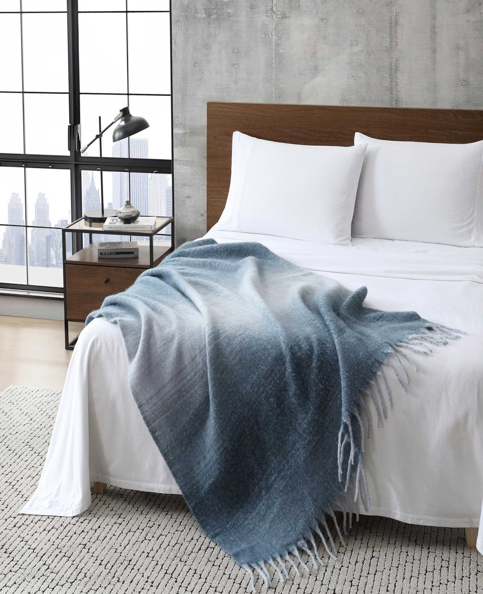 Urban Ombre Throw Blanket