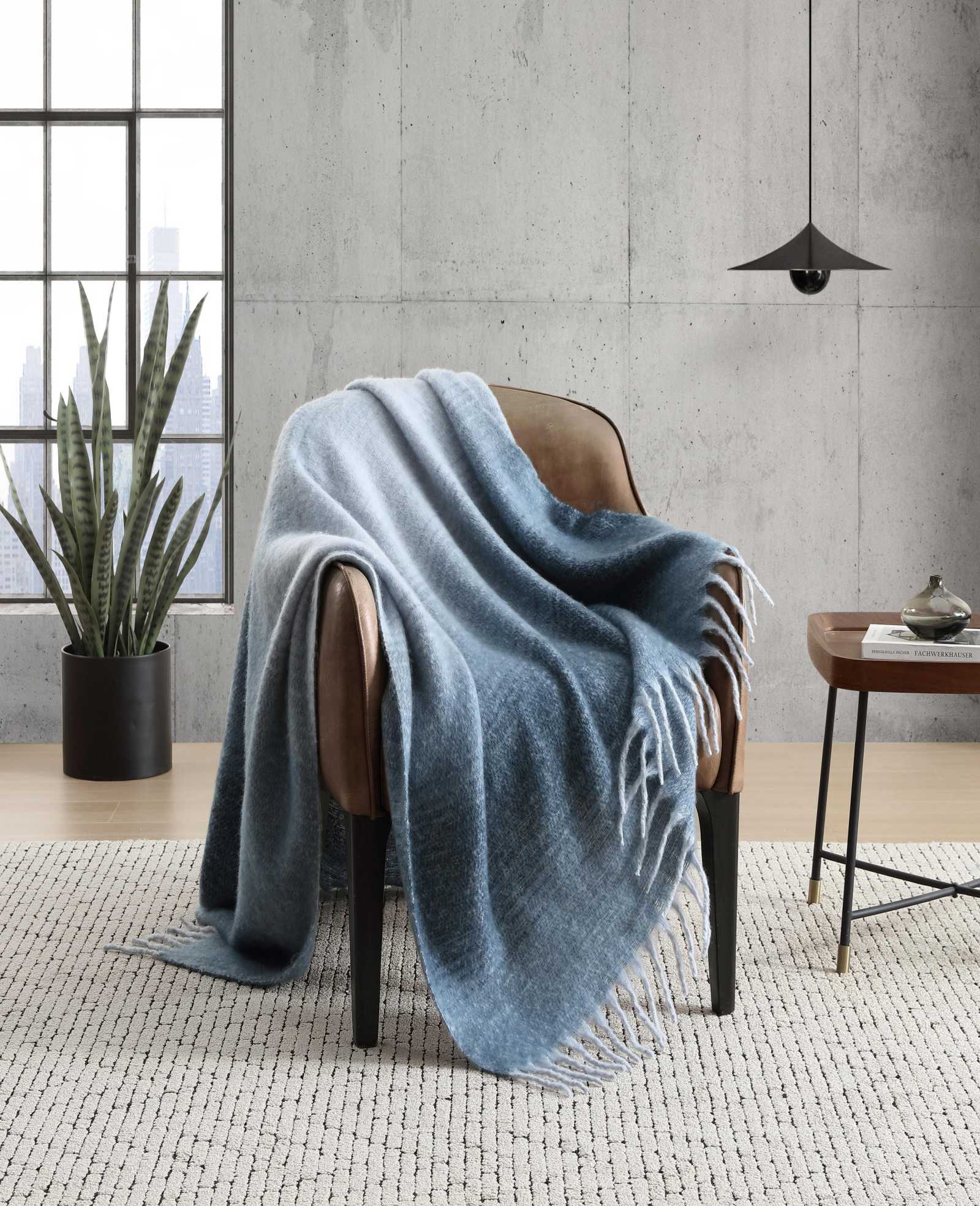 Urban Ombre Throw Blanket
