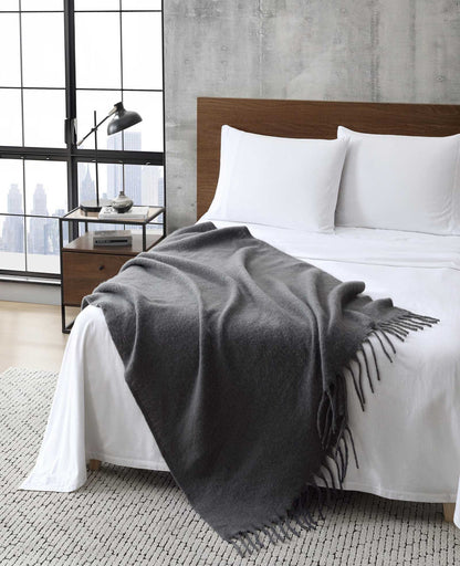 Mohair Throw Blanket