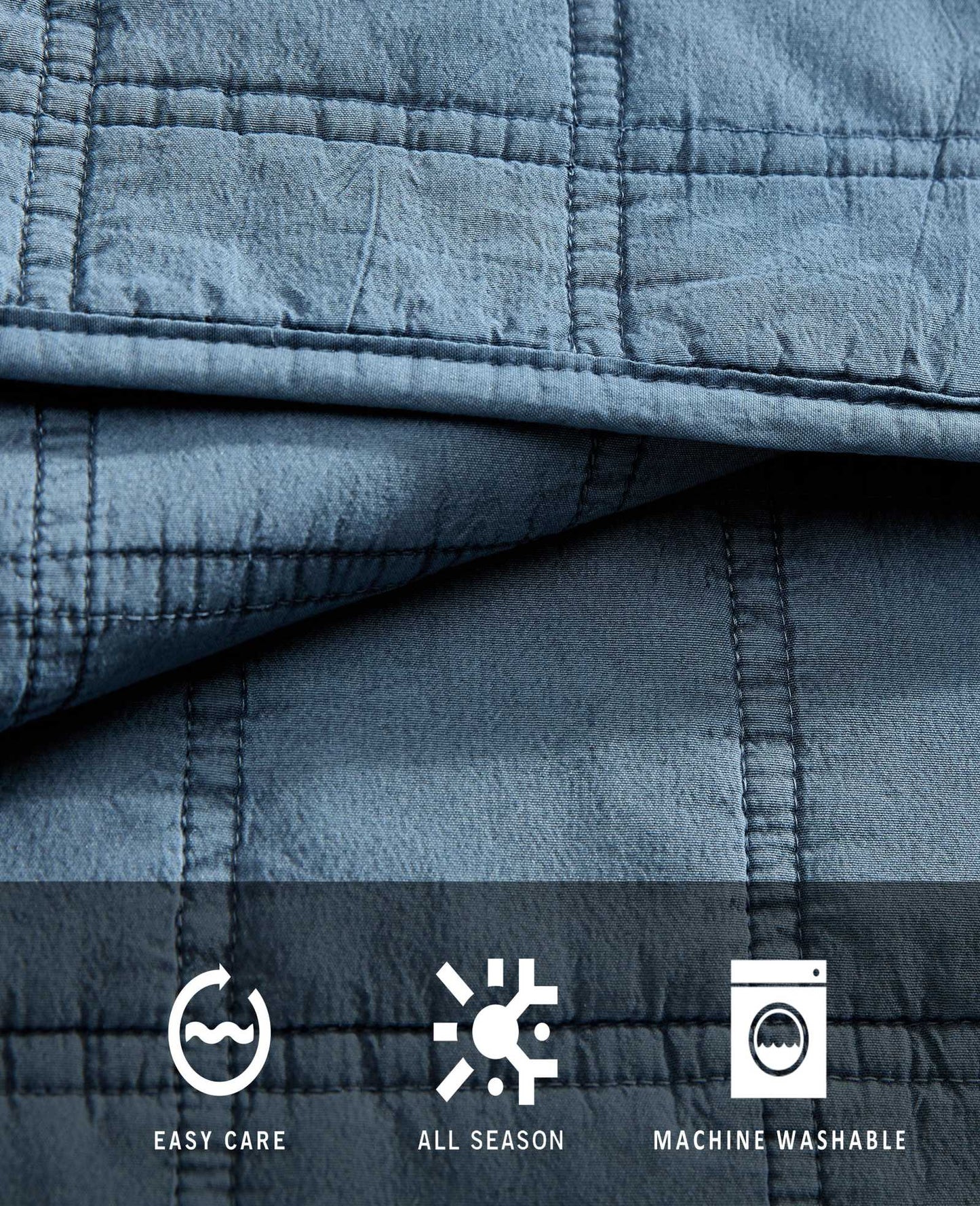 Stonewashed Quilt Set