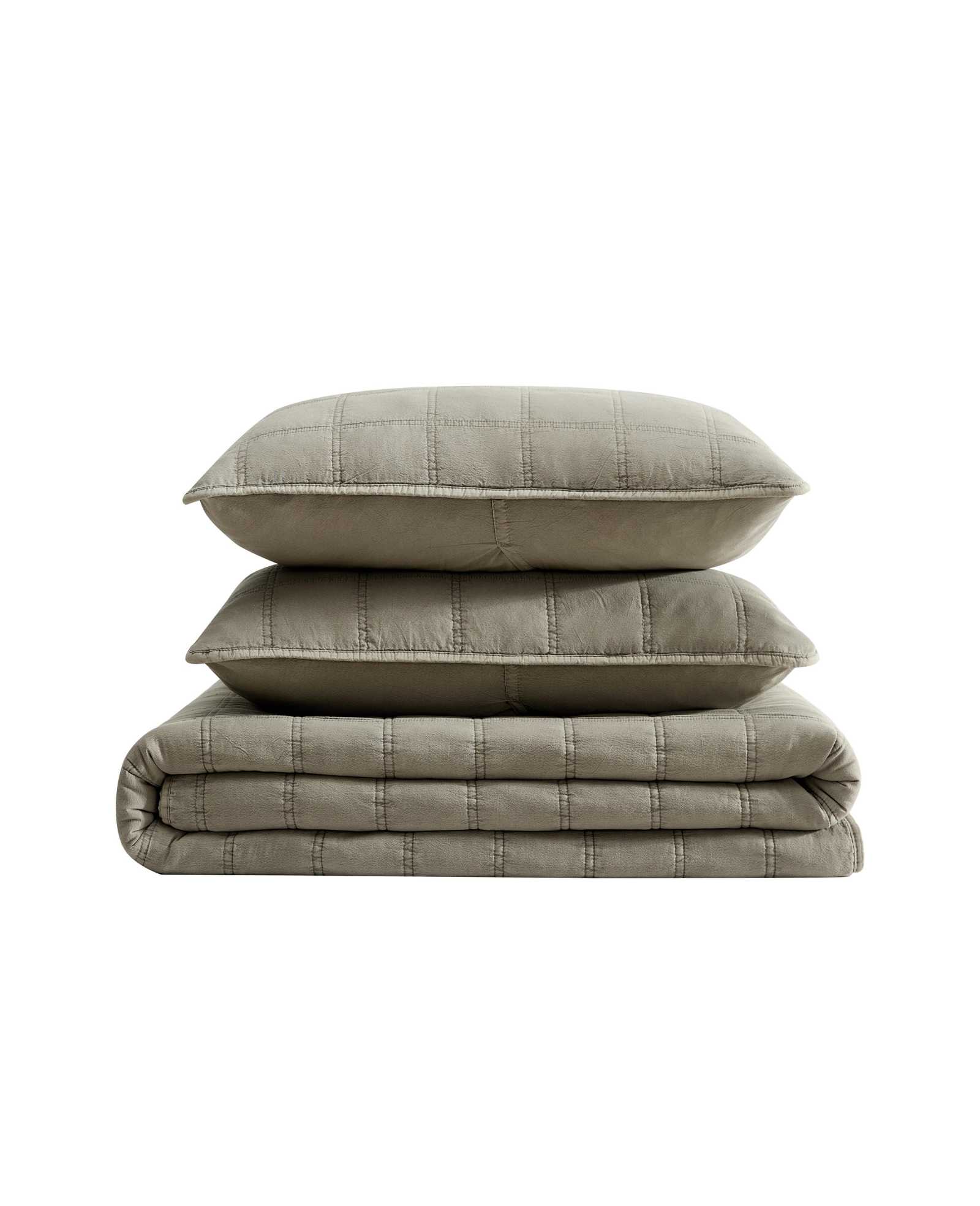 Stonewashed Quilt Set