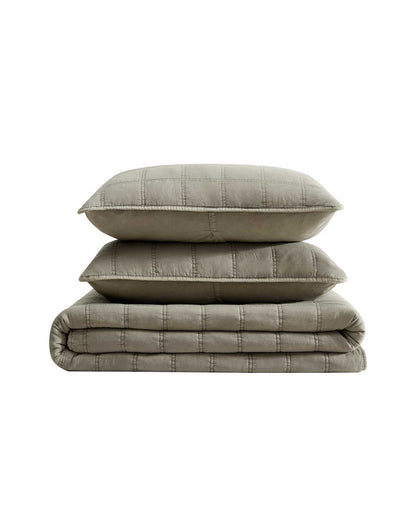 Stonewashed Quilt Set