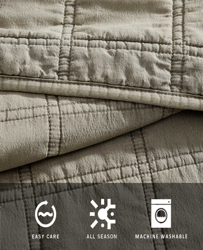 Stonewashed Quilt Set
