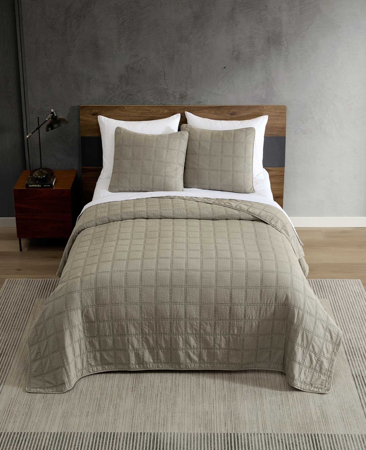 Stonewashed Quilt Set