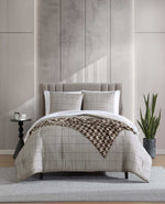 Holden Grid Comforter Set
