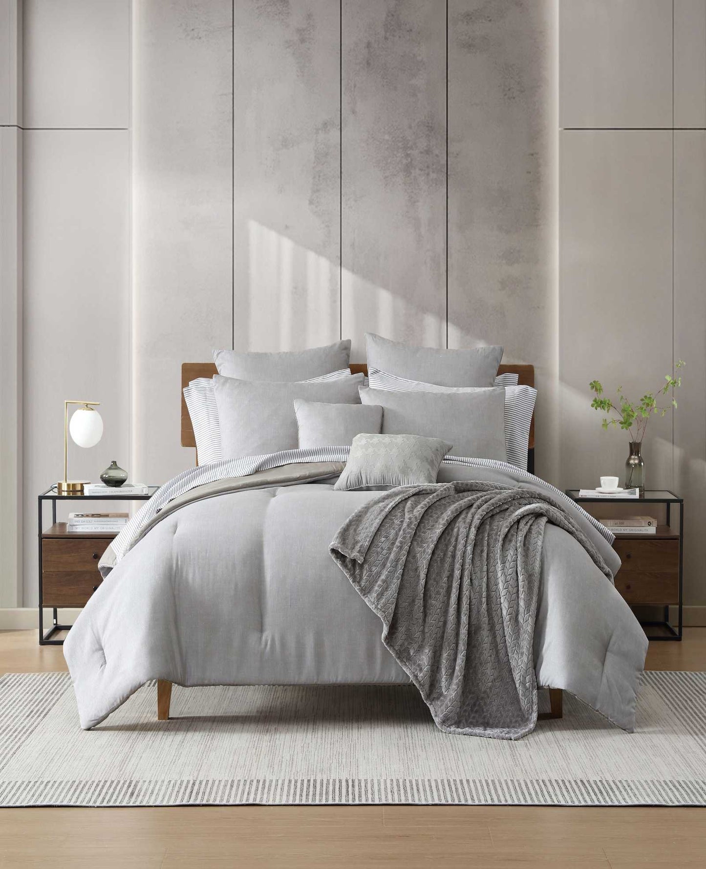 Abstract Texture Comforter Set