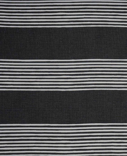 Banded Stripe Textured Comforter Set