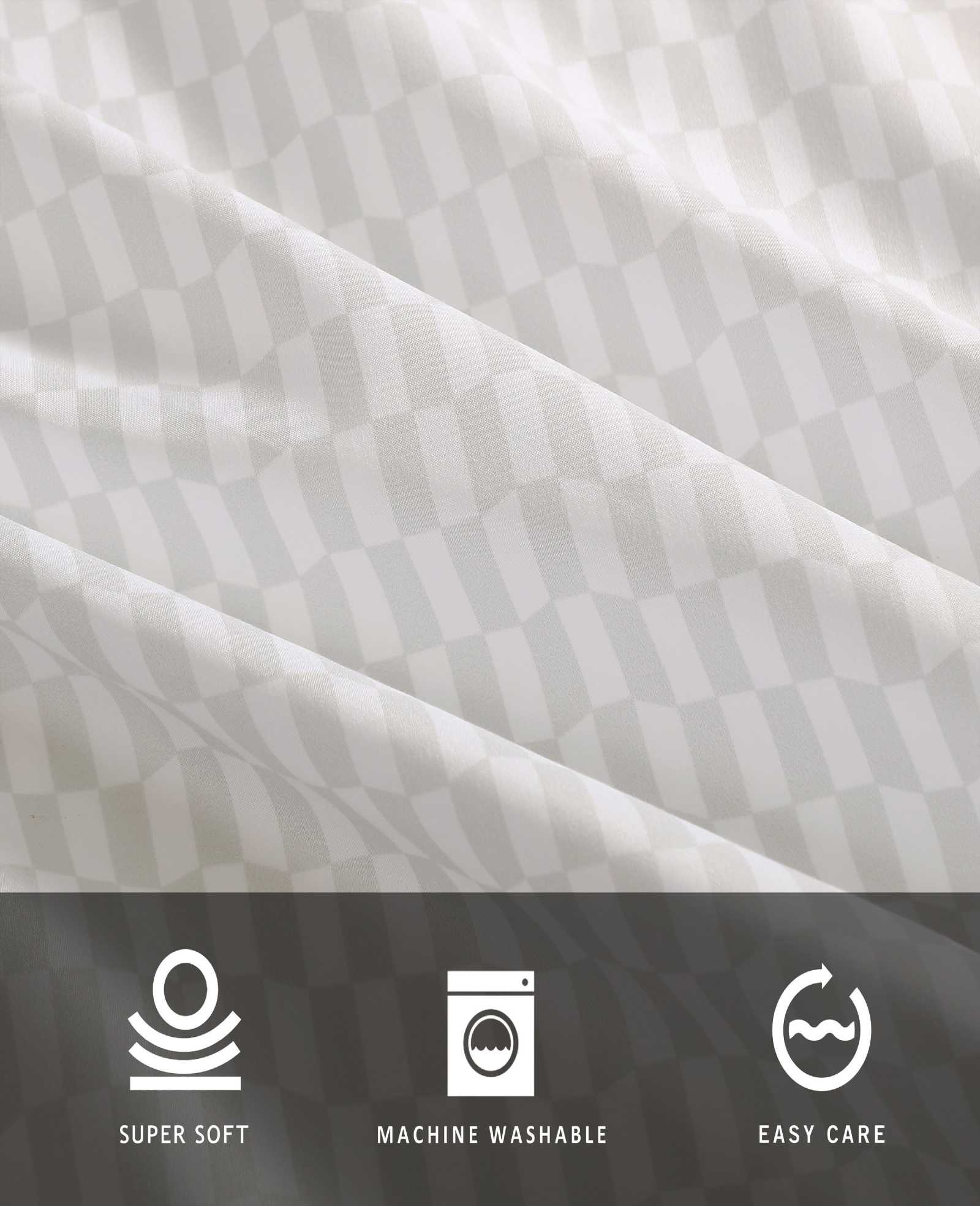 Wavy Checker Sheet Set