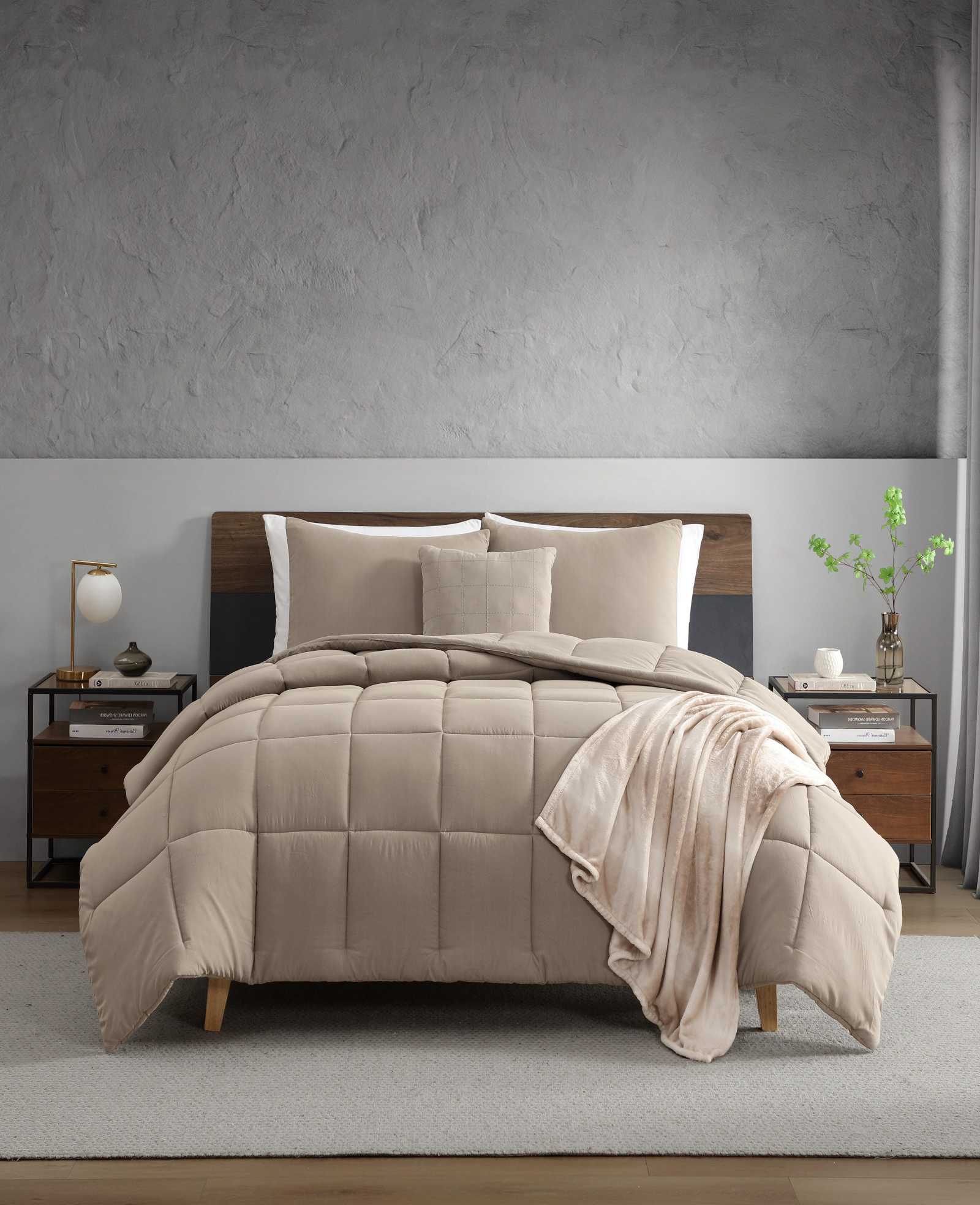 Stonewashed Comforter Set
