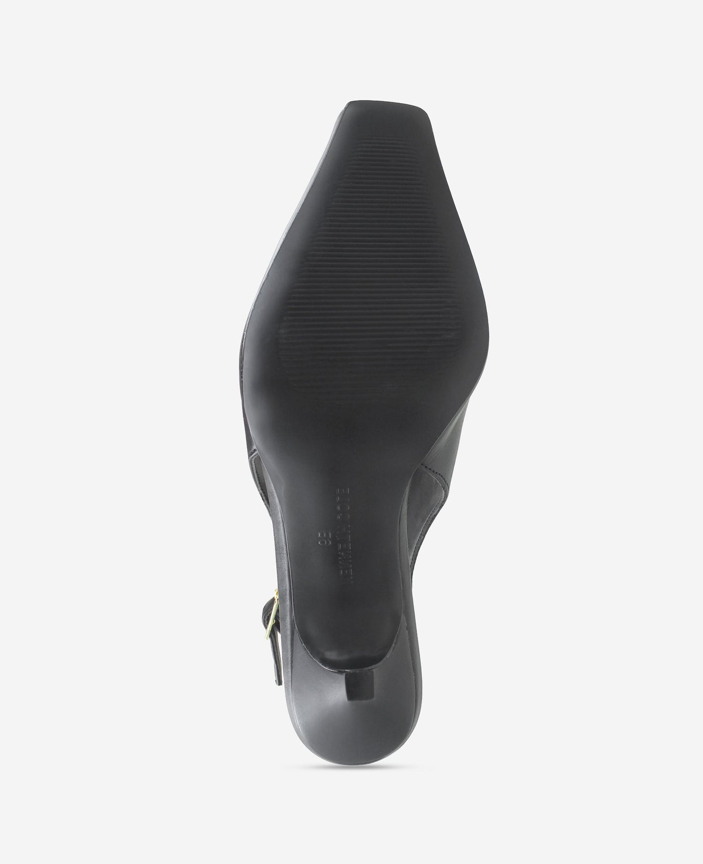 Aerial Leather Slingback Heel