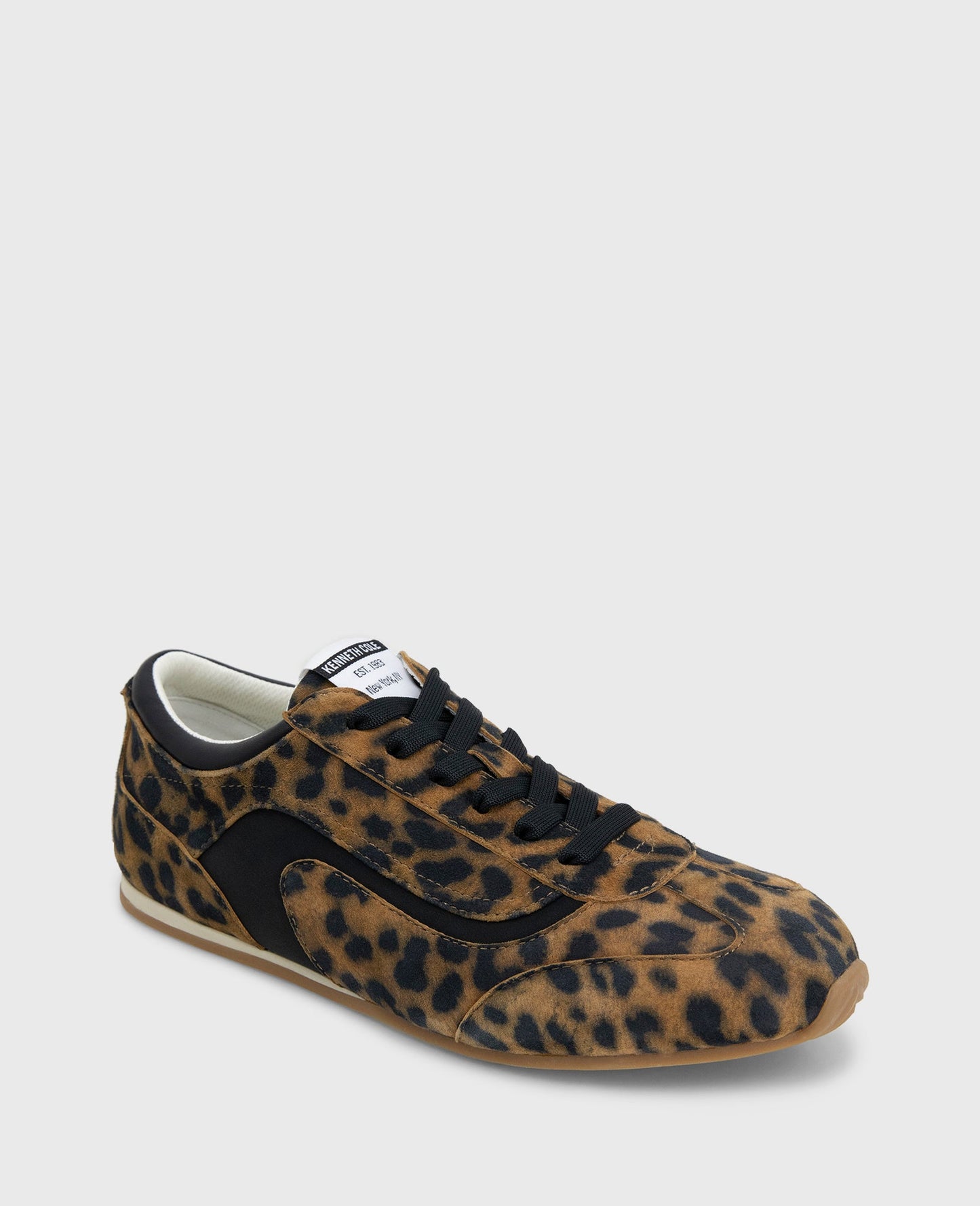 Alma Leopard Suede Sneaker