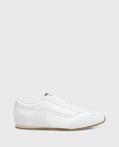 WHITE LEATHER