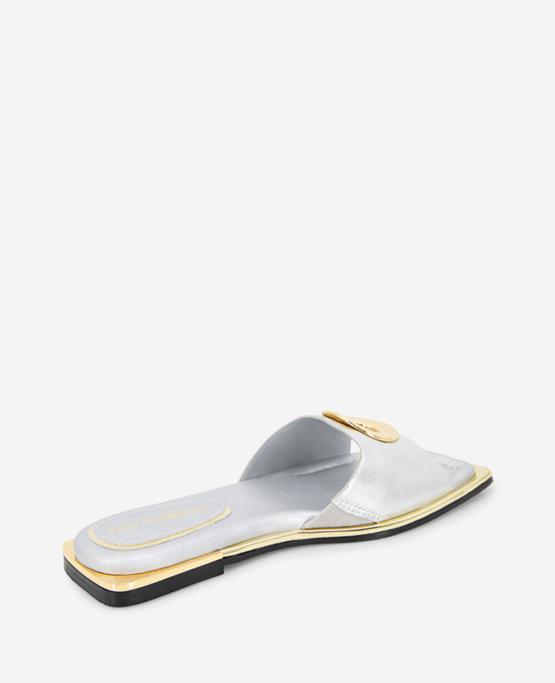 Asher Metallic Metal Ring Sandal