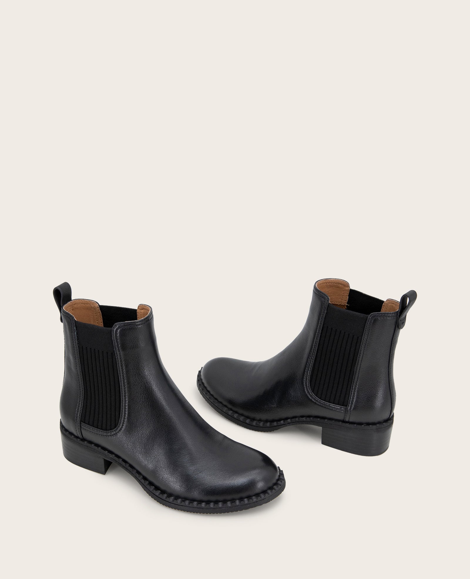 GENTLE SOULS - Best Leather Elastic Bootie
