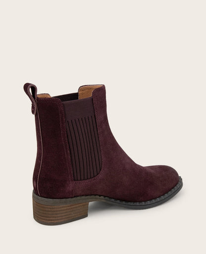 GENTLE SOULS - Best Suede Elastic Bootie