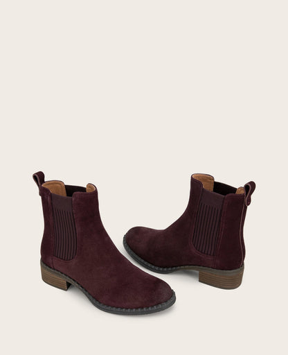GENTLE SOULS - Best Suede Elastic Bootie