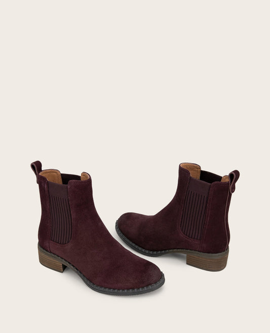 GENTLE SOULS - Best Suede Elastic Bootie
