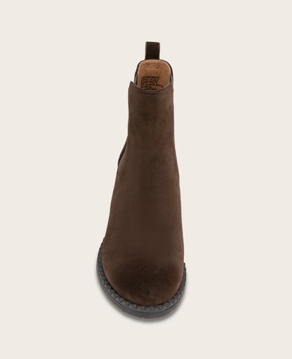 GENTLE SOULS - Best Suede Elastic Bootie