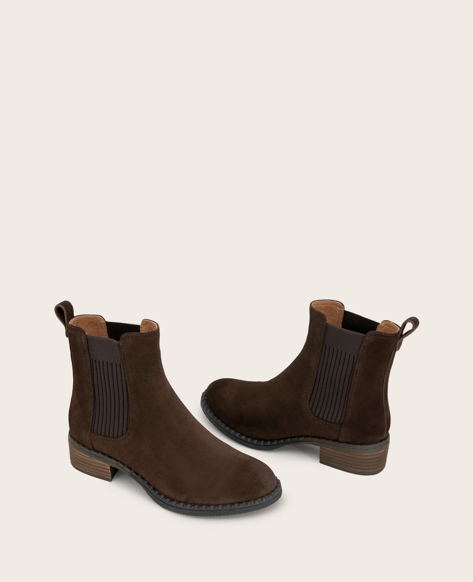GENTLE SOULS - Best Suede Elastic Bootie