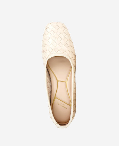 Birdie Woven Leather Pump