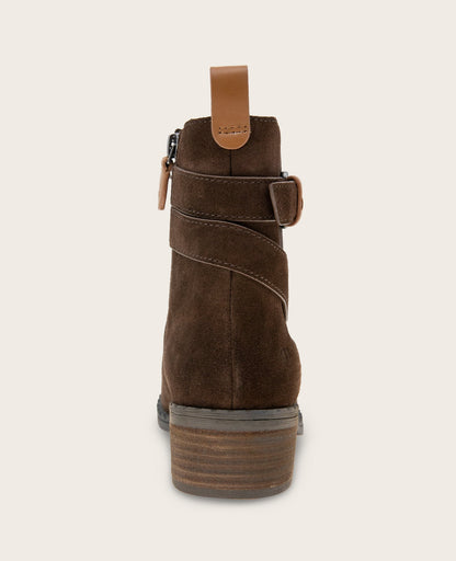 GENTLE SOULS - Bolton Suede Side Zip Boot