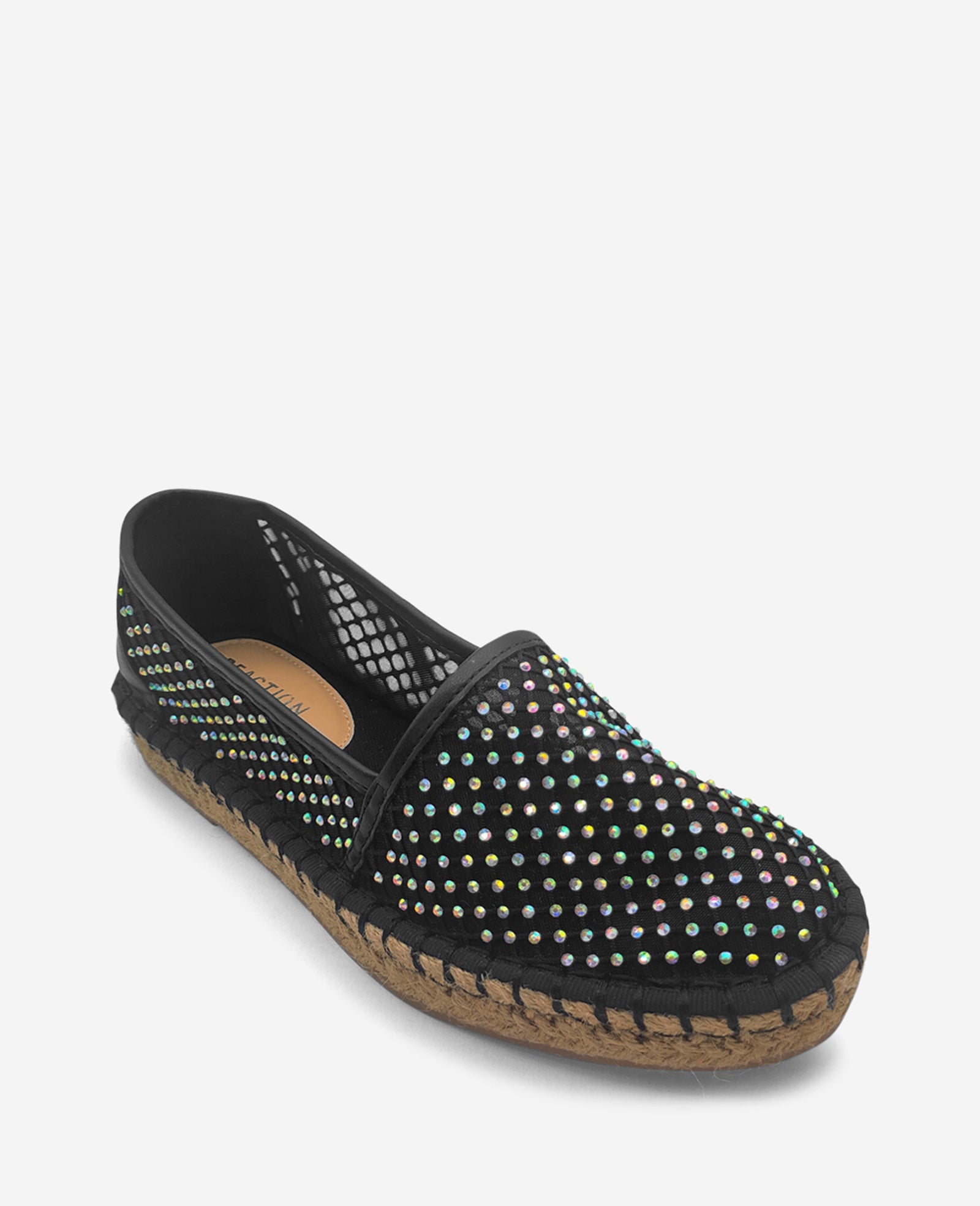 REACTION - Bonne Crystal Mesh Espadrille