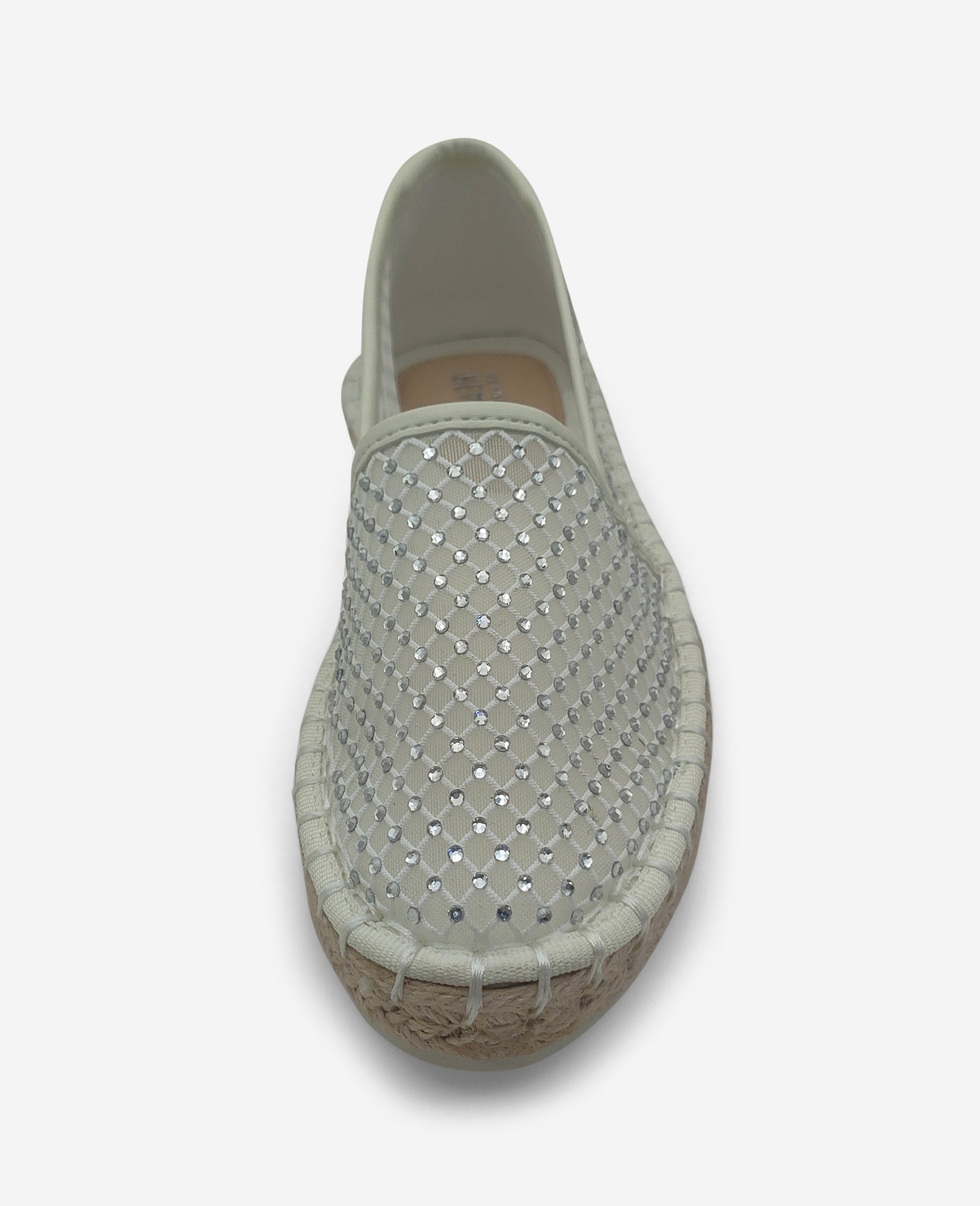 REACTION - Bonne Crystal Mesh Espadrille