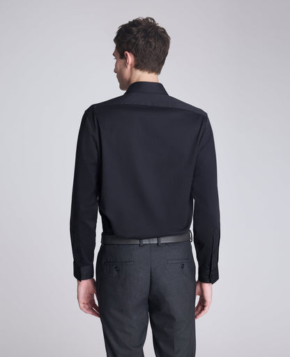 REACTION - Slim-Fit Button-Down Dress Shirt