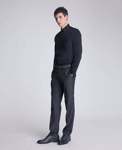 REACTION - Slim-Fit Button-Down Dress Shirt