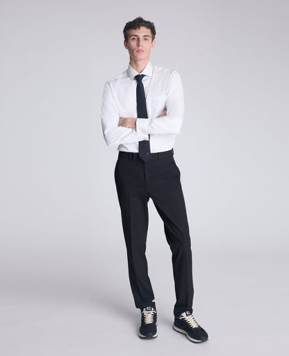 REACTION - Slim-Fit Button-Down Dress Shirt