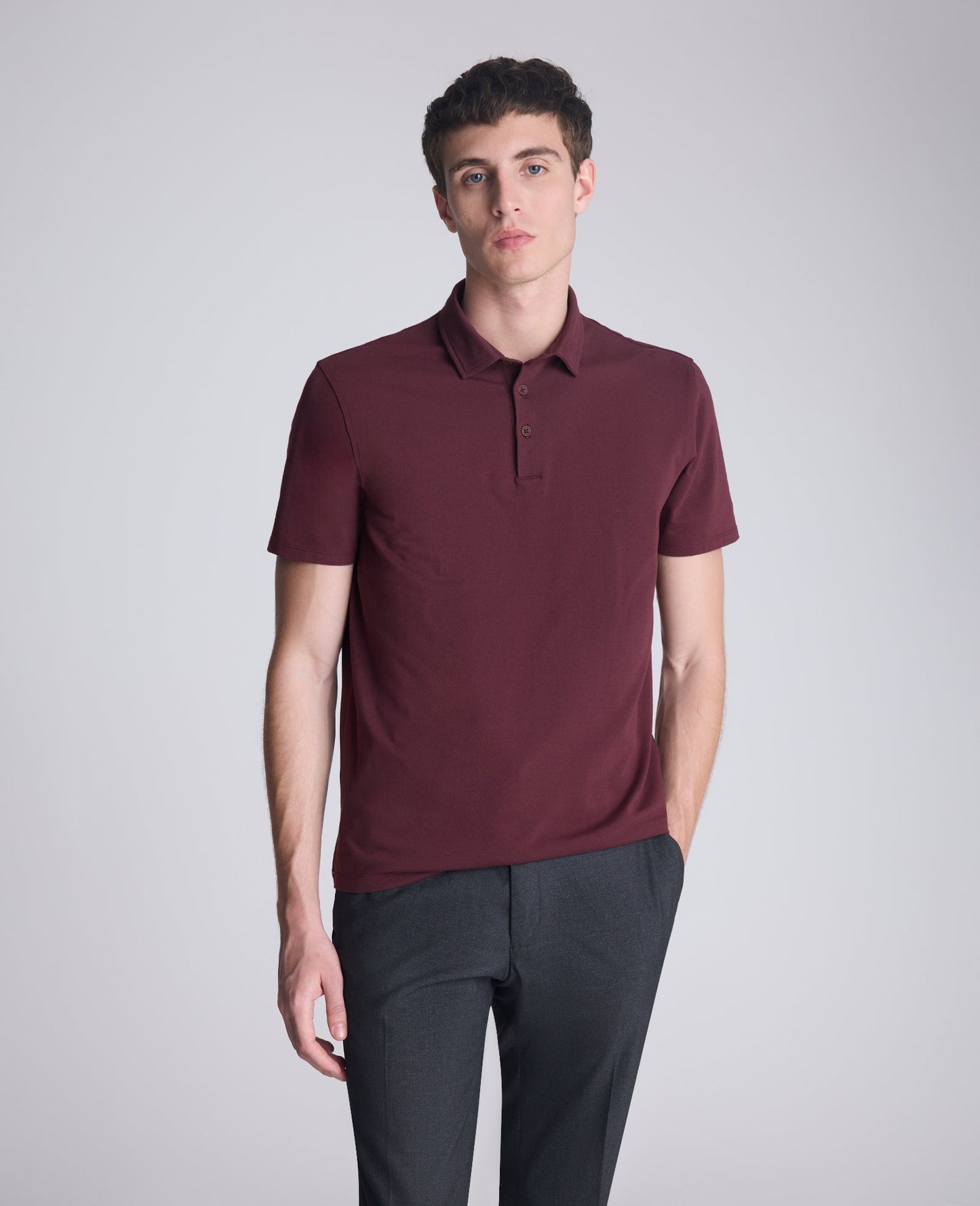 Performance Button Polo