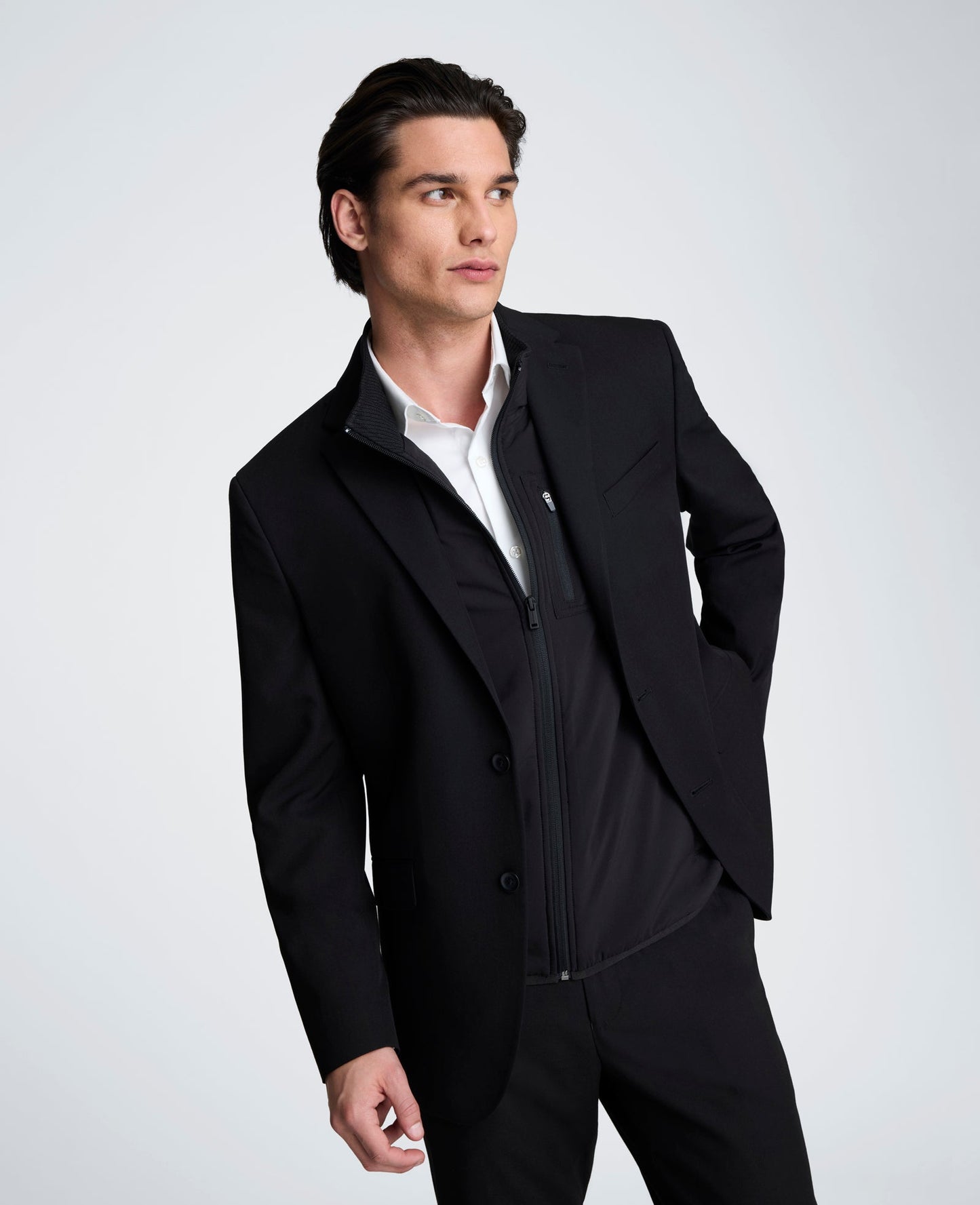 Slim-Fit Stretch Suit Separate Jacket