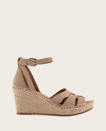 GENTLE SOULS - Coolie Nubuck Espadrille Wedge