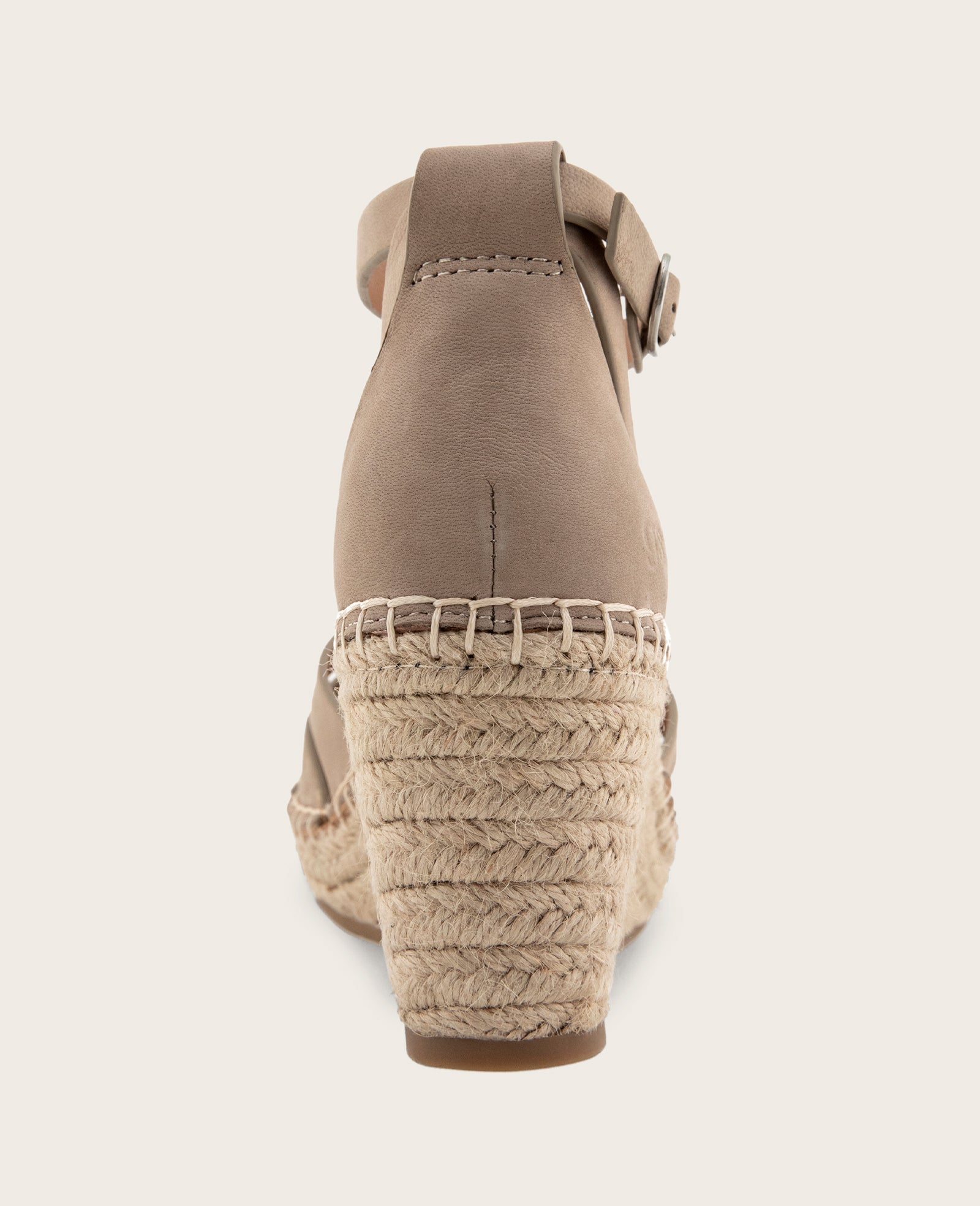 GENTLE SOULS - Coolie Nubuck Espadrille Wedge