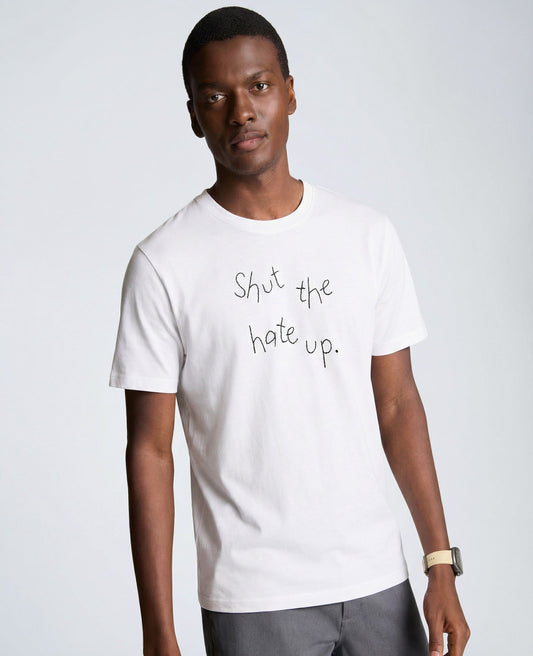 Lingua Franca Shut The Hate Up Unisex Tee