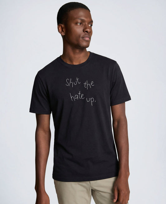 Lingua Franca Shut The Hate Up Unisex Tee