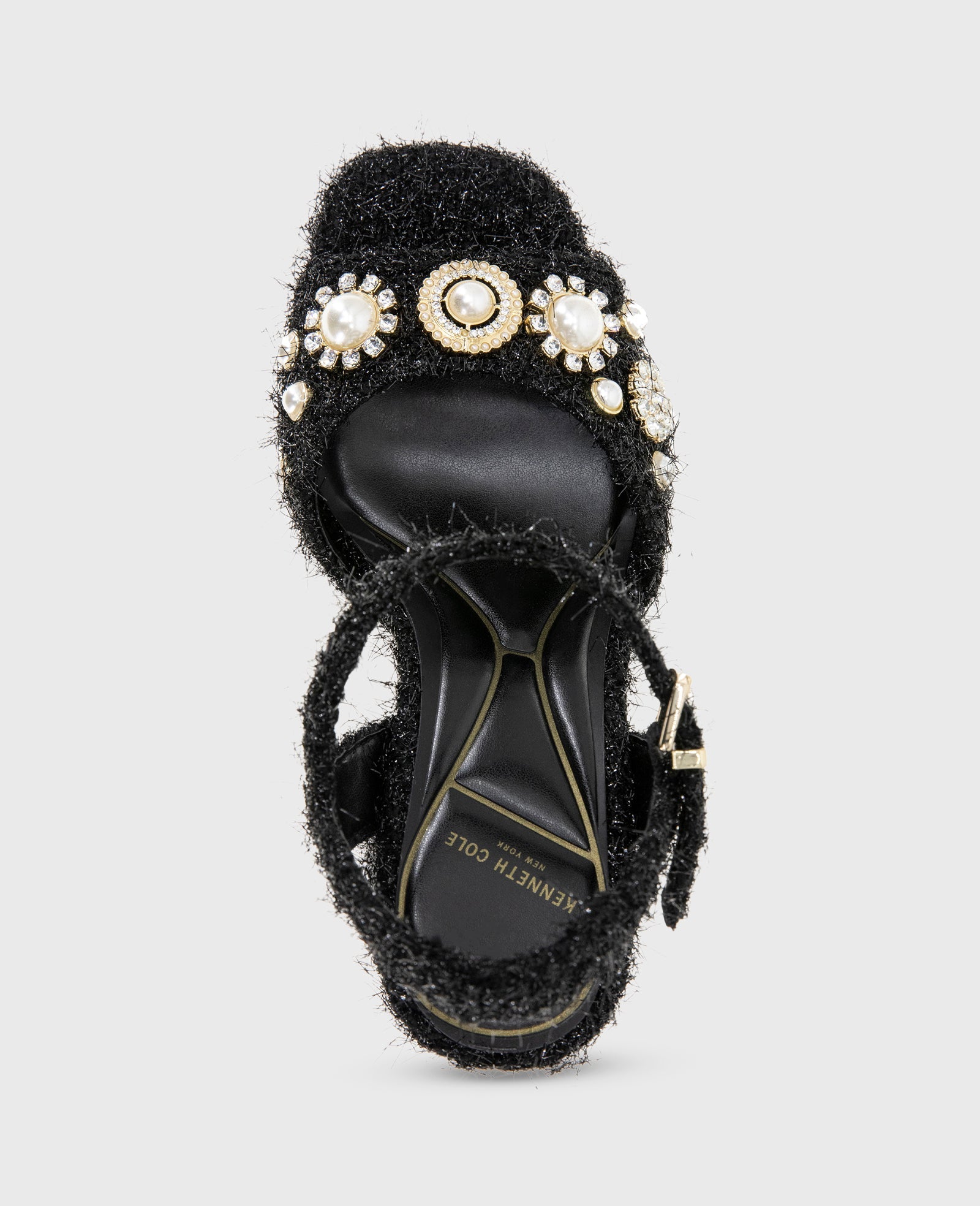 Dolly Charms Fabric Platform Sandal