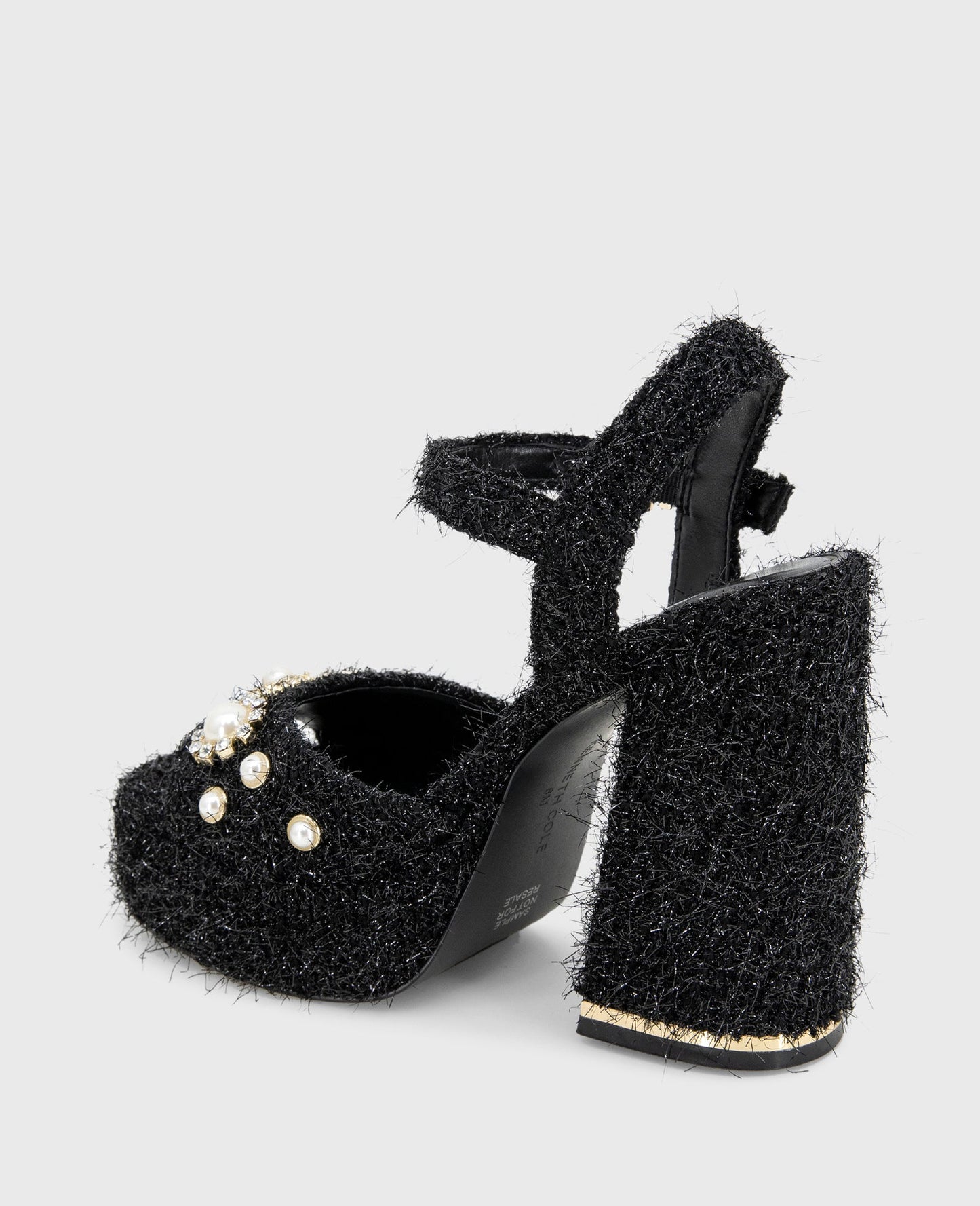 Dolly Charms Fabric Platform Sandal
