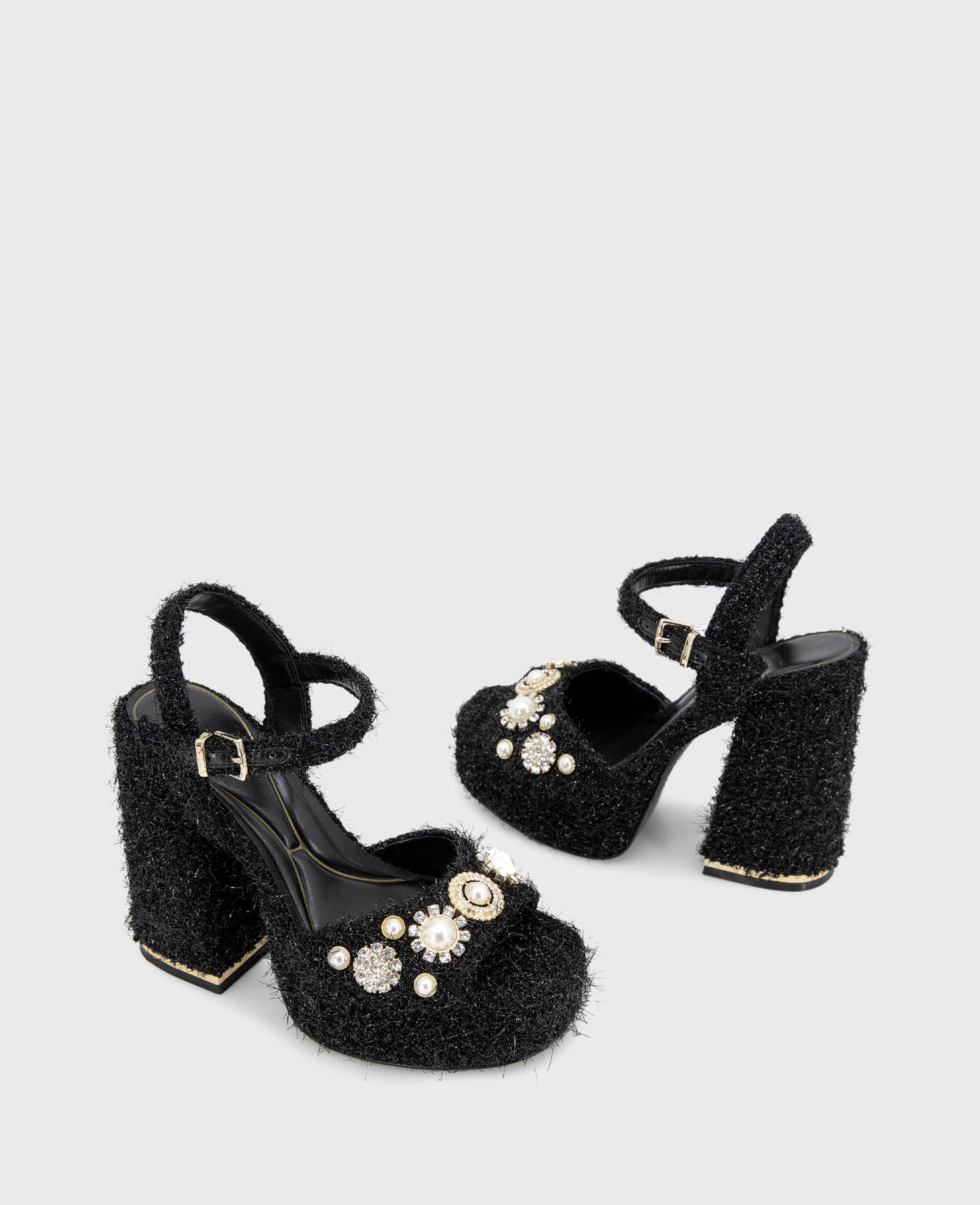 Dolly Charms Fabric Platform Sandal