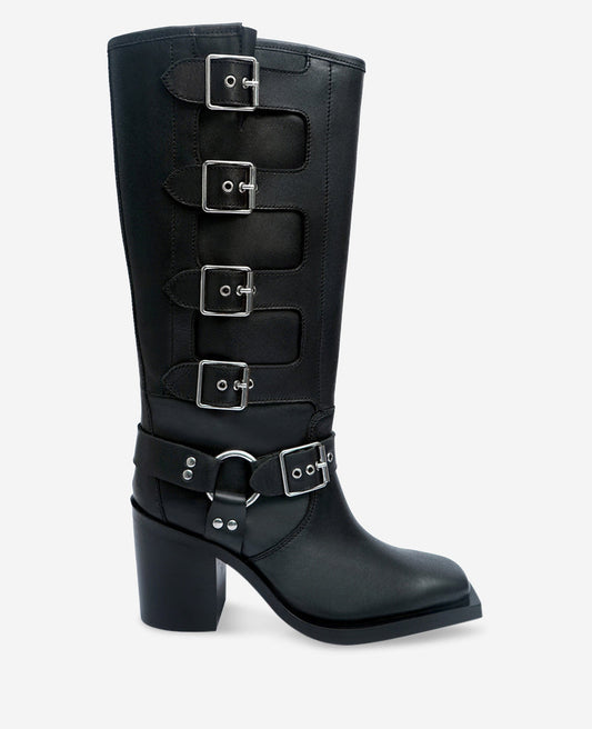 Emmett Leather Buckle Boot